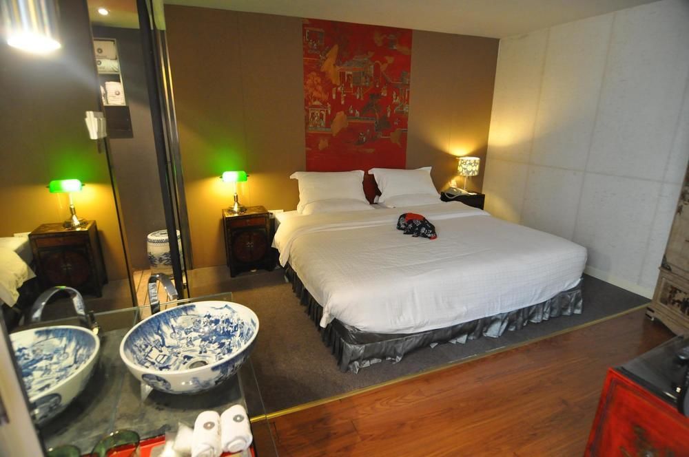 China Community Art Habitat Hotel Qingdao Exterior foto